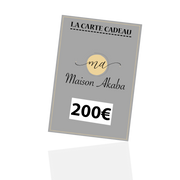 E-carte cadeau Maison AKABA