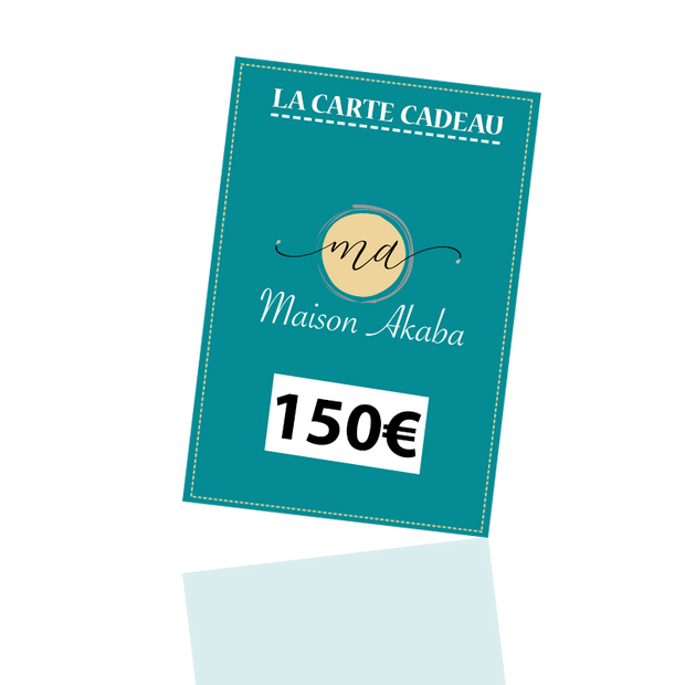 E-carte cadeau Maison AKABA